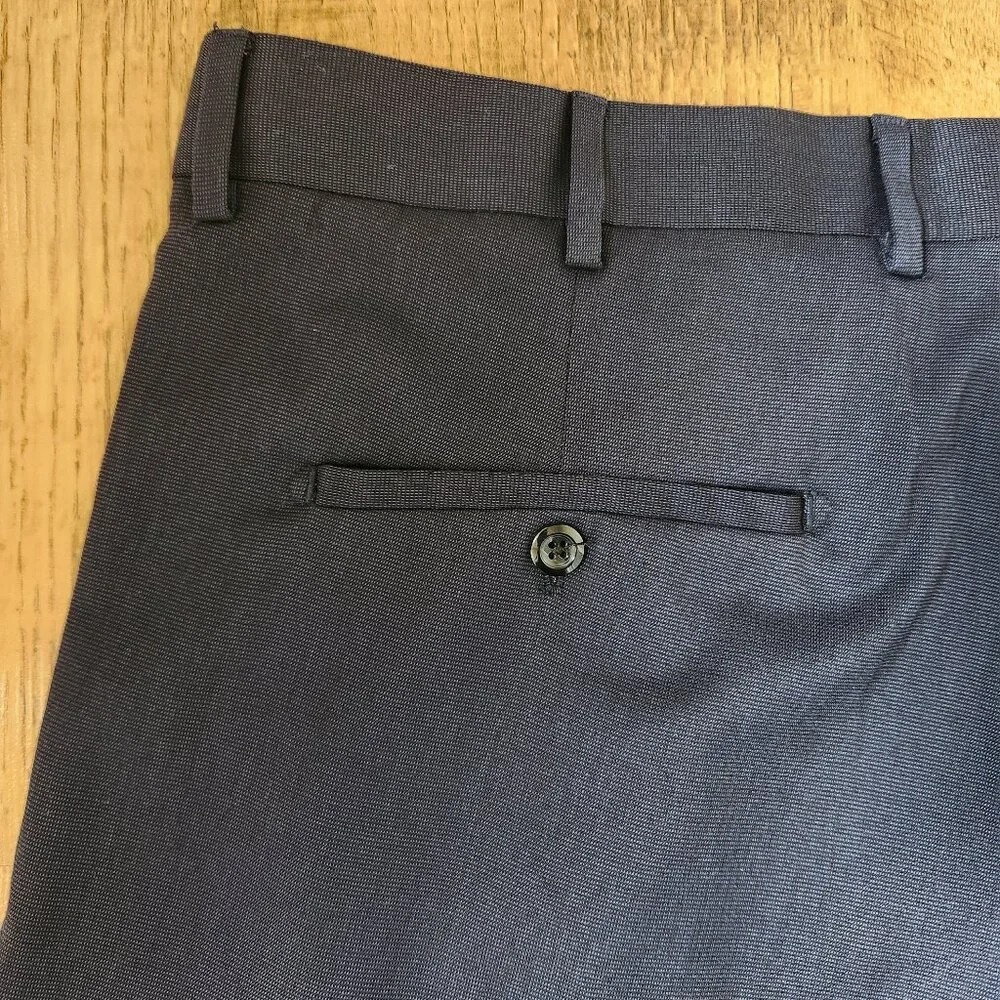 Alan Flusser Men's Pleated Front Pants 38Wx34L - Picture 9 of 10
